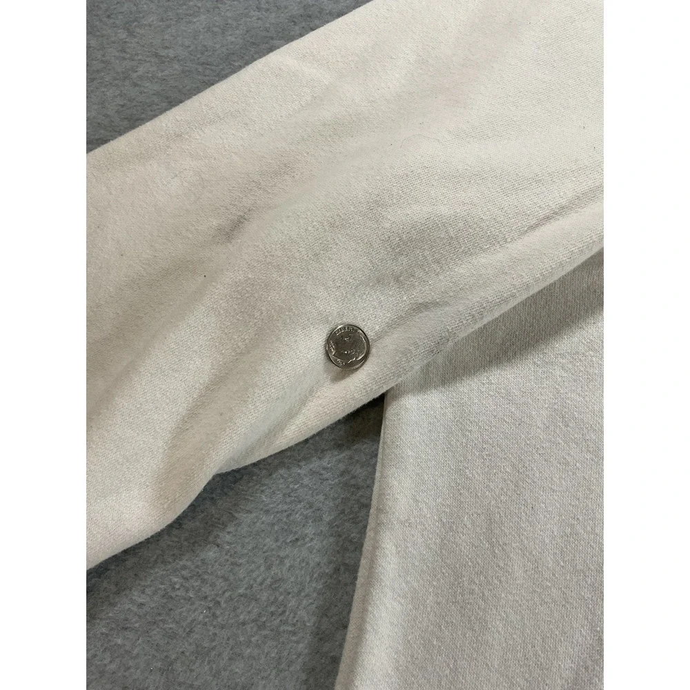 The North Face Mens Hoodie Off White Cream Never Stop Exploring Medium 2418